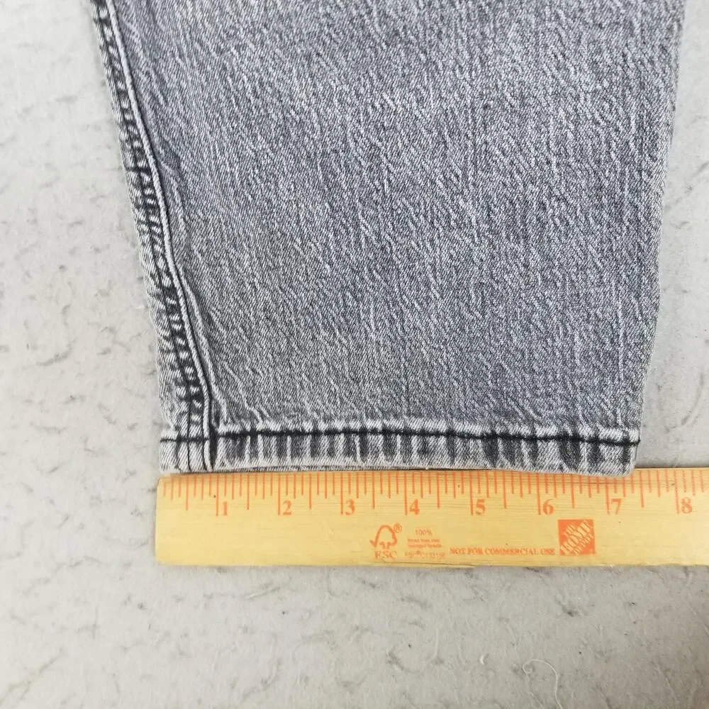 Levis 541 Jeans Mens 36x31 Gray Light‎ Wash Athletic Tapered Stretch Denim Pants